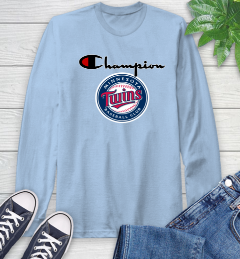 MLB Baseball Minnesota Twins Champion Shirt Long Sleeve T-Shirt 6