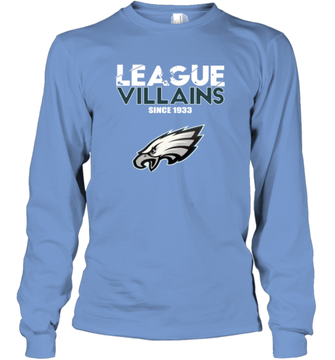 League Villains Since 1933 Philadelphia Eagles Youth T-Shirt - Rookbrand
