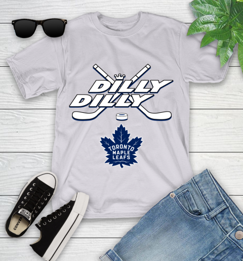 NHL Toronto Maple Leafs Dilly Dilly Hockey Sports Youth T-Shirt 4
