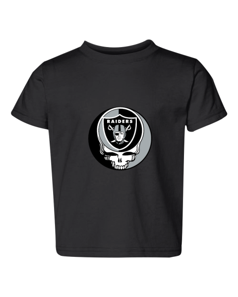 Oakland Raiders x Grateful Dead Toddler Fine Jersey Tee