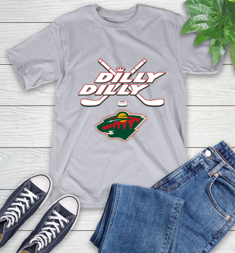 NHL Minnesota Wild Dilly Dilly Hockey Sports T-Shirt 6