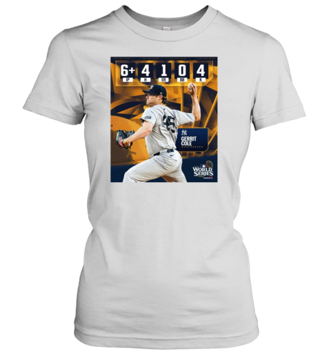 Gerrit Cole New York Yankees MLB Delivered A Quality Start In His First World Series 2024 Poster Women's T-Shirt