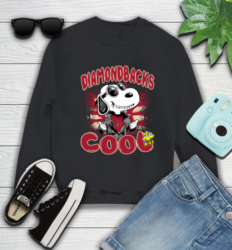 MLB Baseball Arizona Diamondbacks Cool Snoopy Shirt Sweatshirt