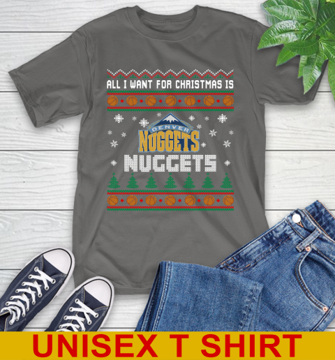 NBA Basketball All I Want For Christmas Is Denver Nuggets 10