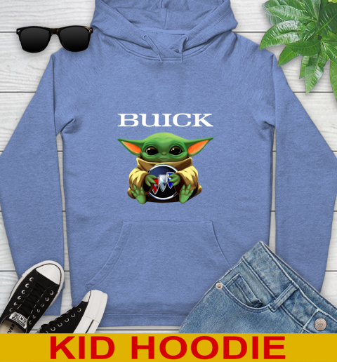 Star Wars Baby Yoda Hugs Buick Car Shirt 139