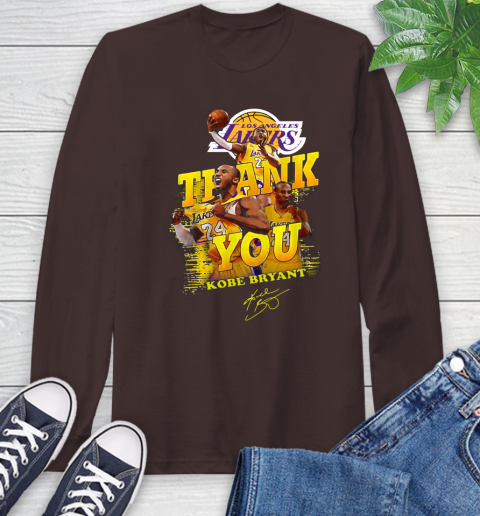 Great Thank you Kobe Bryant Los Angeles Lakers signature shirt 61