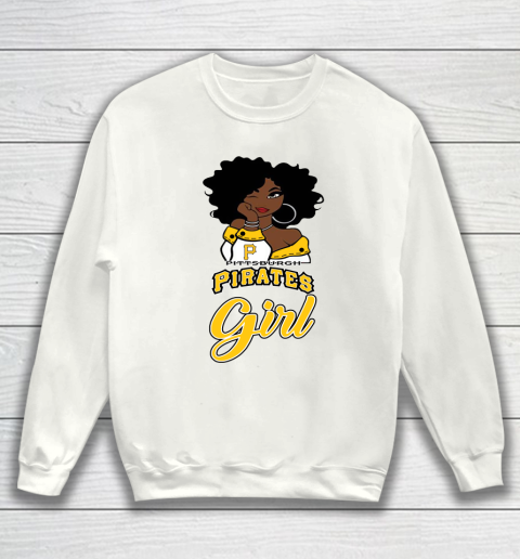 Pittsburgh Piratess Girl MLB Sweatshirt 2