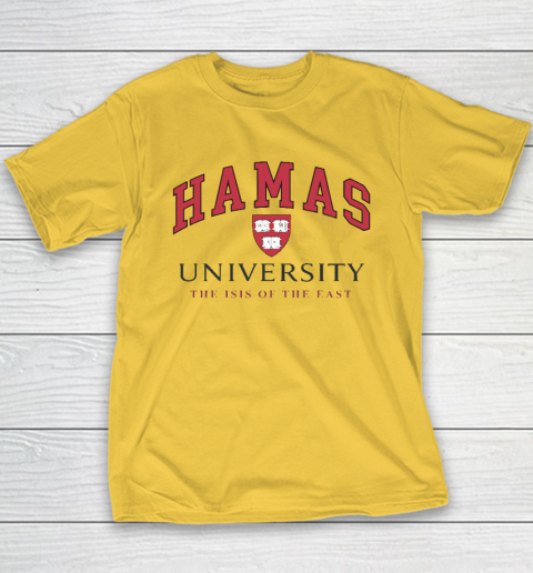 Hamas University Funny Youth T-Shirt 4