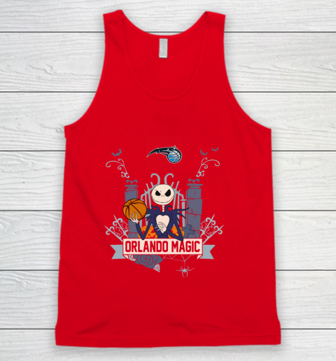 NBA Orlando Magic Basketball Jack Skellington Halloween Tank Top 5