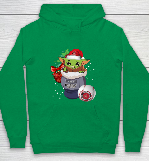 Arizona Diamondbacks Christmas Baby Yoda Star Wars Funny Happy MLB Youth Hoodie 6