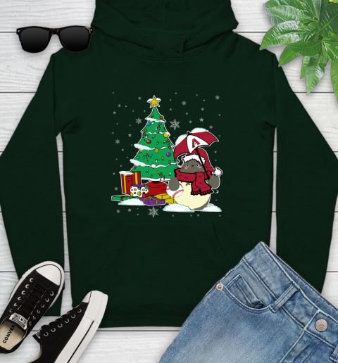 Arizona Diamondbacks MLB Baseball Cute Tonari No Totoro Christmas Sports Youth Hoodie 14
