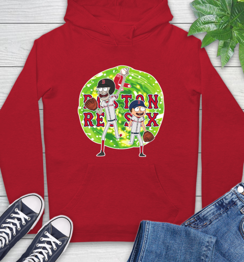 MLB Boston Red Sox Rick And Morty Baseball Sports Hoodie 10