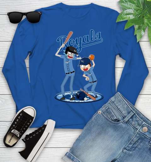 MLB Kansas City Royals Rick And Morty Baseball 133