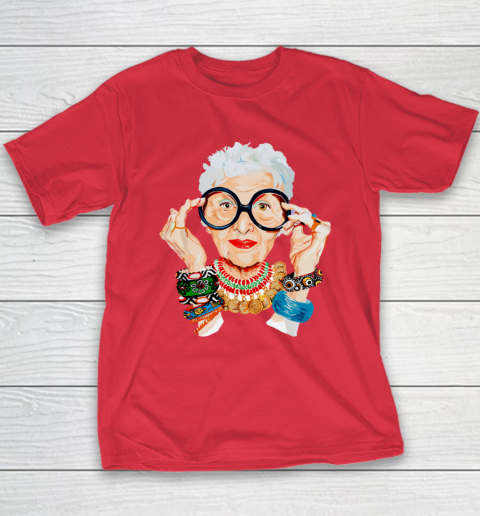 Iris Apfel Youth T-Shirt 7