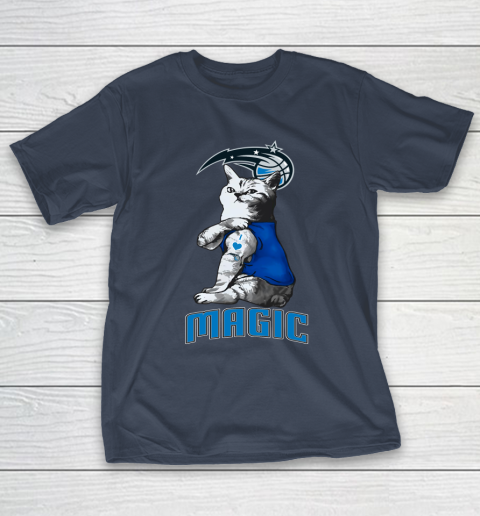NBA Basketball My Cat Loves Orlando Magic T-Shirt 3