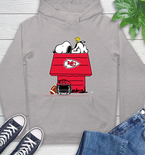 Kansas City Chiefs NFL Football Snoopy Woodstock The Peanuts Movie Hoodie 12