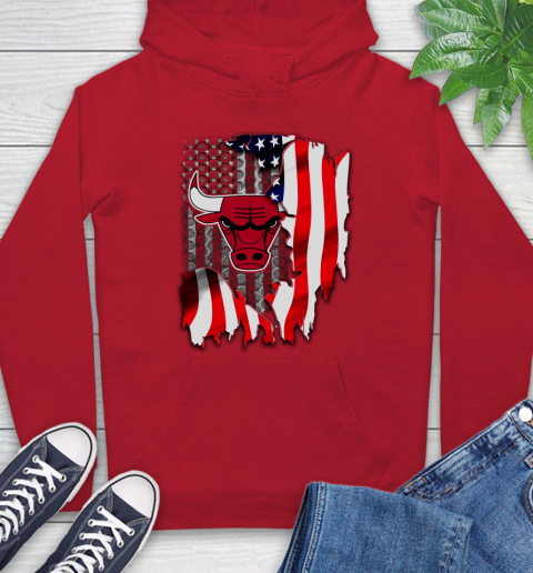 Chicago bulls flag hoodie online