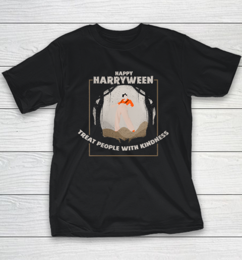 Harryween Shirt Halloween Treat People With Kindness Youth T-Shirt