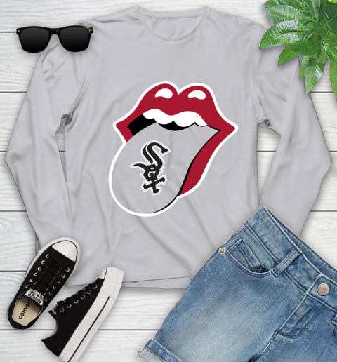 Chicago White Sox MLB Baseball Lips I Root For My Team Adoring Fan 129