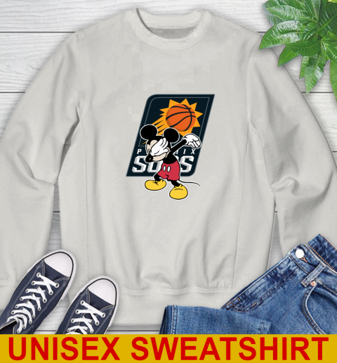 Phoenix Suns NBA Basketball Dabbing Mickey Disney Sports Sweatshirt 12