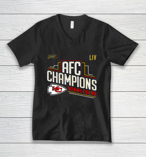 Chiefs AFC Championship 2021 V-Neck T-Shirt