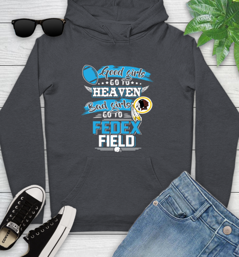 Washington Redskins NFL Bad Girls Go To Fedex Field Shirt Youth Hoodie 10