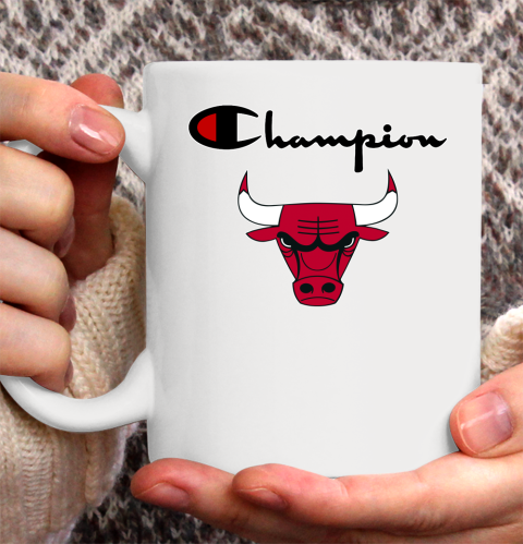 NBA Basketball Chicago Bulls Champion Shirt Ceramic Mug 11oz