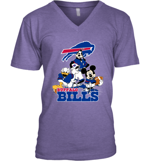 NFL Buffalo Bills Mickey Mouse Donald Duck Goofy Football Shirt T Shirt