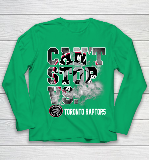 NBA Toronto Raptors Basketball Can't Stop Vs Youth Long Sleeve 4