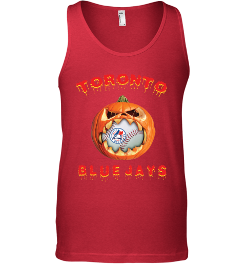 MLB Toronto Blue Jays Halloween Pumpkin Baseball Sports T Shirt