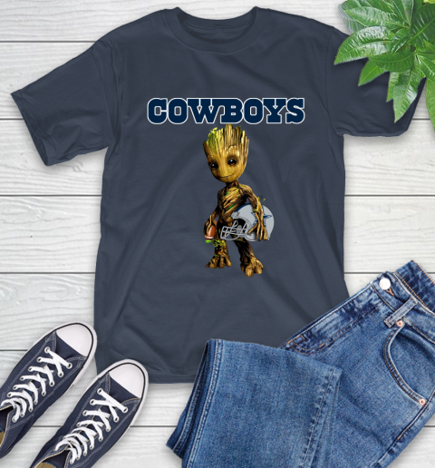 Dallas Cowboys NFL Football Groot Marvel Guardians Of The Galaxy T-Shirt 4