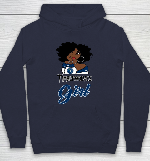 Minnesota Timberwolves Girl NBA Hoodie 4