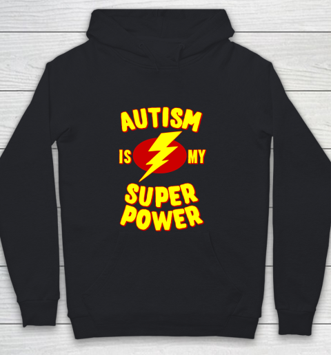 Autism is My Super Power Autism Awareness Youth Hoodie