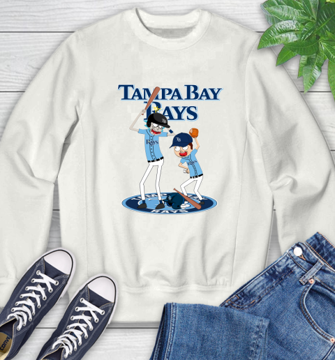 MLB Tampa Bay Rays Rick And Morty Baseball 25