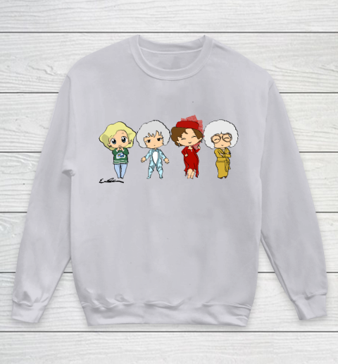 The Golden Girls  Chibis Youth Sweatshirt 2