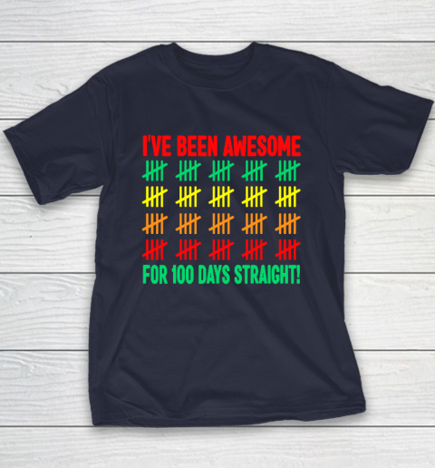 100 Days of School Shirt Kids 100th Day of School Youth T-Shirt 2