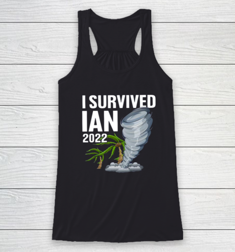 I Survived Hurricane IAN Racerback Tank
