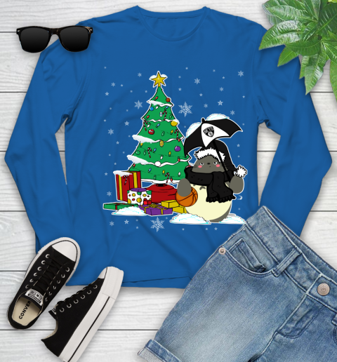 Brooklyn Nets NBA Basketball Cute Tonari No Totoro Christmas Sports Youth Long Sleeve 10