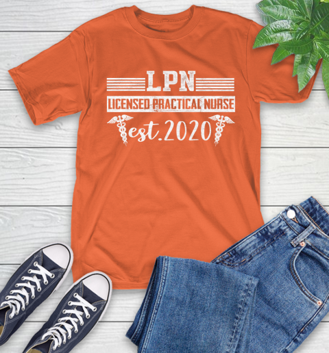 Nurse Shirt Cool Nurse 2020 LPN Licensed Practical Care Nurse Graduation T Shirt T-Shirt 4
