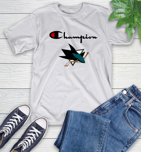 NHL Hockey San Jose Sharks Champion Shirt T-Shirt 11
