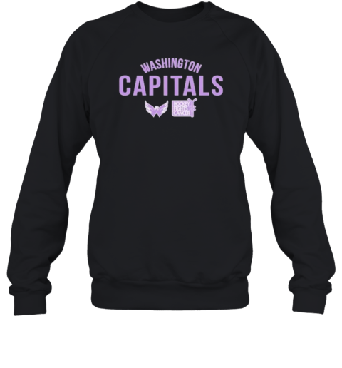 Washington Capitals Richmond Resilient Hockey Fights Cancer Sweatshirt