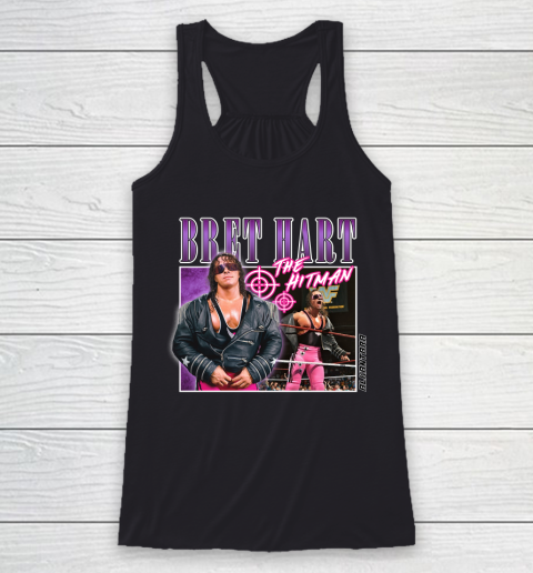 Bret Hart The Hitman Racerback Tank