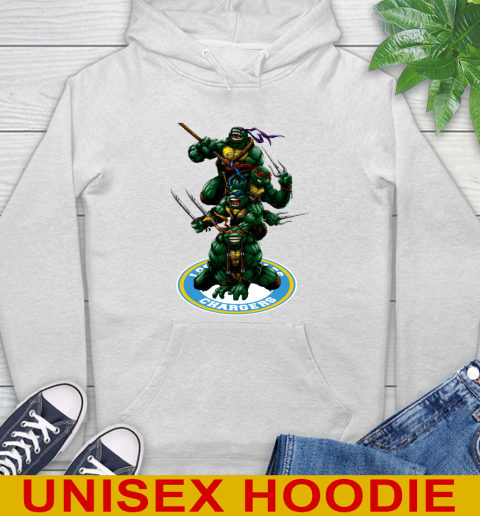 NFL Football Los Angeles Chargers Teenage Mutant Ninja Turtles Shirt Hoodie
