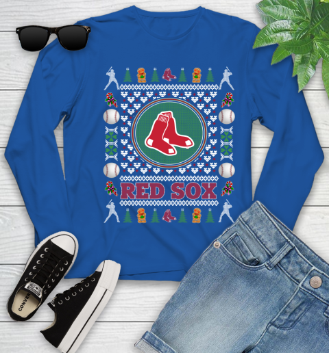 Boston Red Sox Merry Christmas MLB Baseball Loyal Fan Ugly Shirt 133