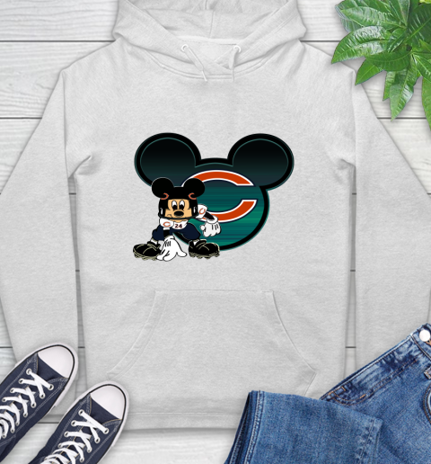 NFL Chicago Bears Mickey Mouse Disney Football T Shirt Hoodie