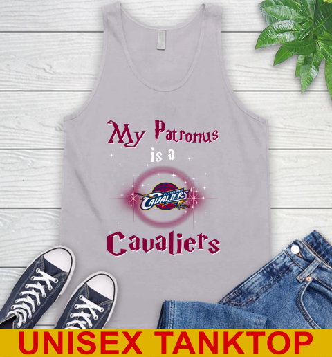 NBA Basketball Harry Potter My Patronus Is A Cleveland Cavaliers Tank Top 3