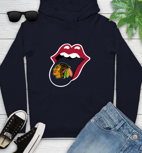 Chicago Blackhawks NHL Hockey Lips I Root For My Team Adoring Fan 140