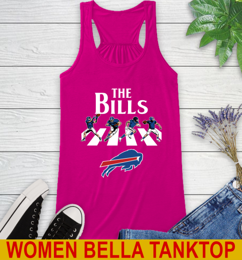 NFL Football Buffalo Bills The Beatles Rock Band Shirt Racerback Tank 6