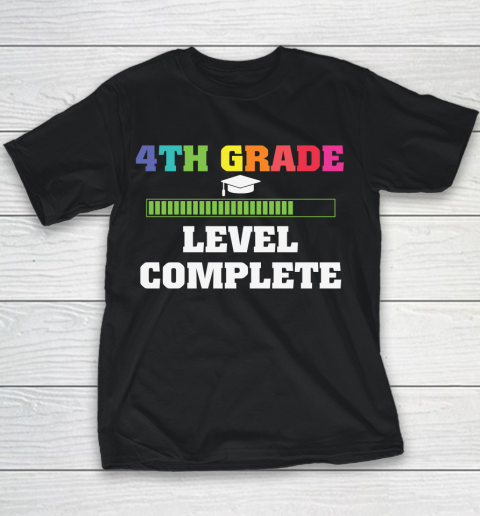 Back To School Shirt 4th grade level complete Youth T-Shirt