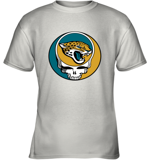 NFL Team Jacksonville Jaguars x Grateful Dead Logo Band Youth T-Shirt